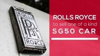 Rolls Royce's SG50 Car