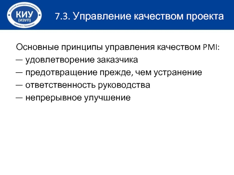 Управление институциональными подсистемами проекта