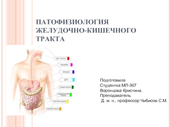 Патофизиология желудочно-кишечного тракта