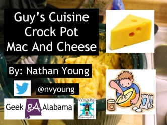 Guy's Cuisine Crock Pot Mac And Cheese