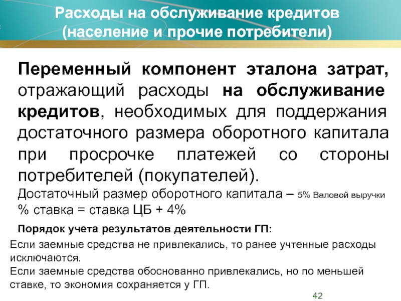 Переменный потребитель. Затраты на обслуживание кредитов. Расходы по обслуживанию кредитов признаются. Презентации ценообразование в электроэнергетике. Затраты на обслуживание кредитов проект.