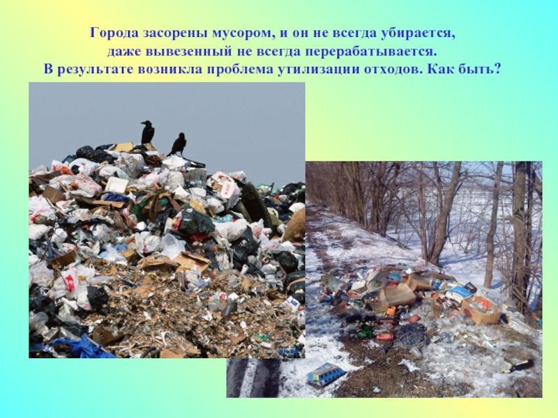 Проблемы отходов в россии