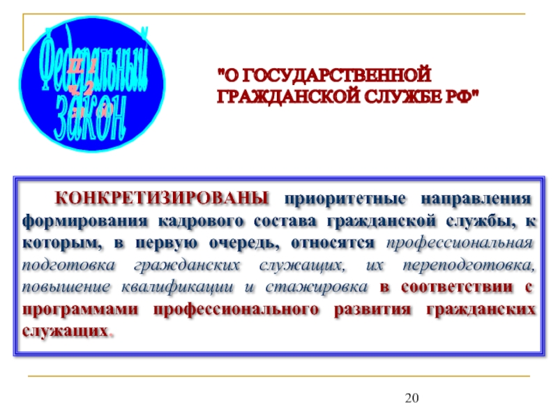 Испытание на гражданской службе презентация