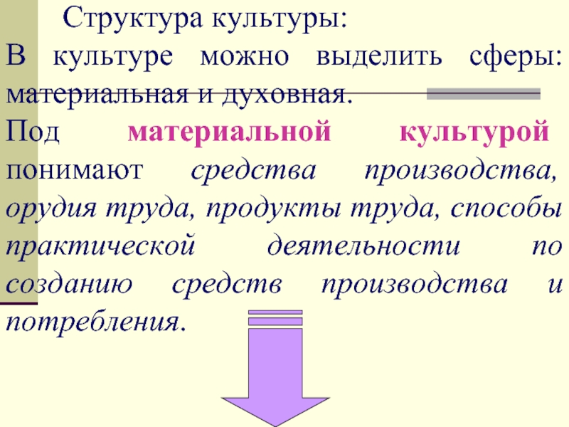 Под материальной культурой понимают. Структура материальной культуры. Что позволяет выделить культуру в самостоятельную сферу.