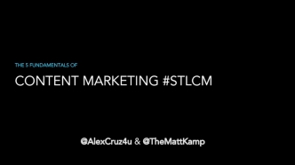 content marketing #STLCM