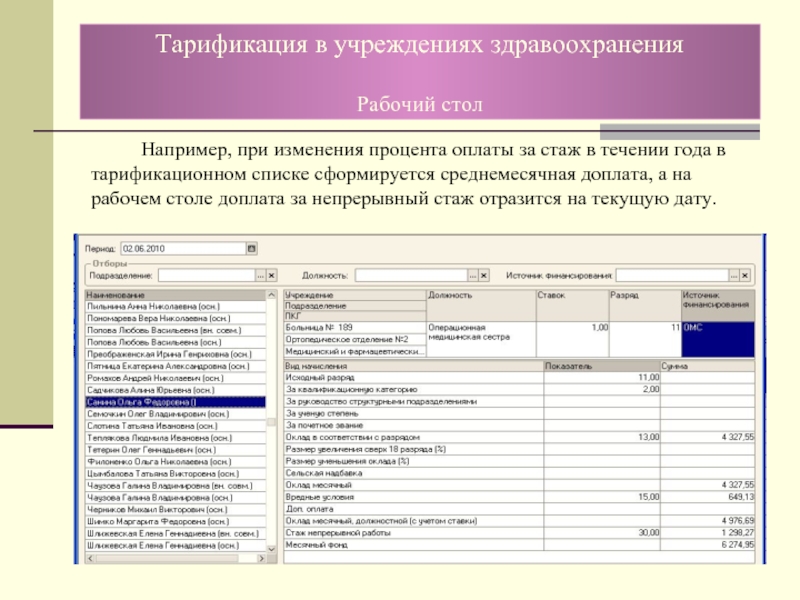 Изменение тарификационного списка. Доплата за непрерывный медицинский стаж. Надбавка за медицинский стаж в здравоохранении. Надбавка за стаж работы в учреждениях здравоохранения. Надбавка за непрерывный стаж в здравоохранении.