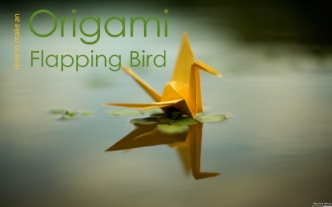 Origami 
Flapping Bird