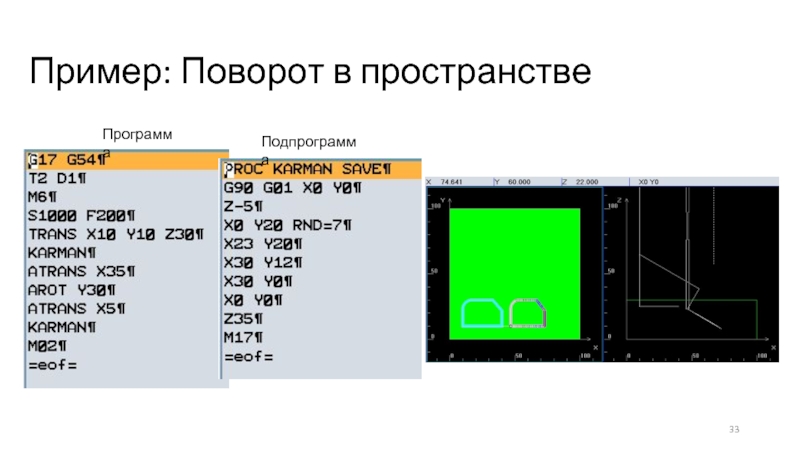 Пространства приложение. Программы проекты подпрограммы. Примеры повернуто. Переход на подпрограмму. Примеры разворот с персонажами.