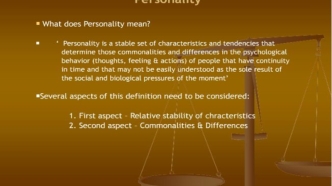 Types of personaliti