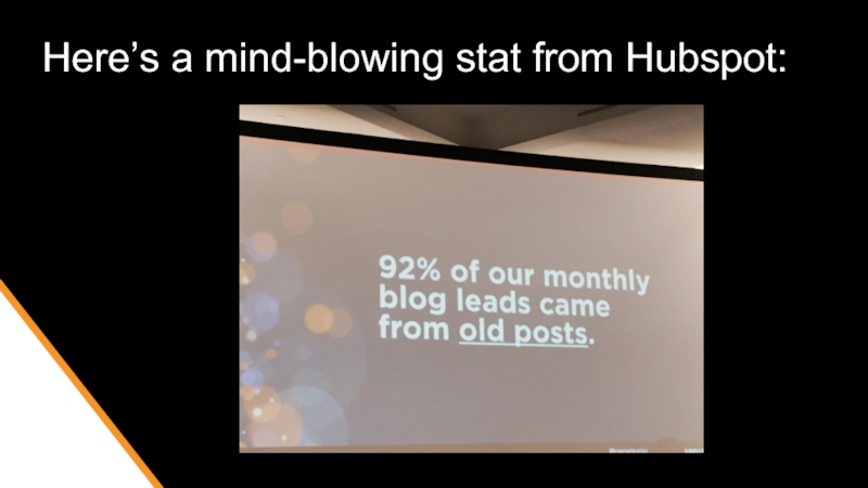 Here’s a mind-blowing stat from Hubspot: