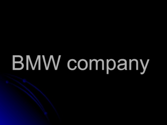 BMW company