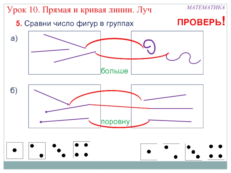 Точка прямая кривая отрезок луч презентация 1 класс моро