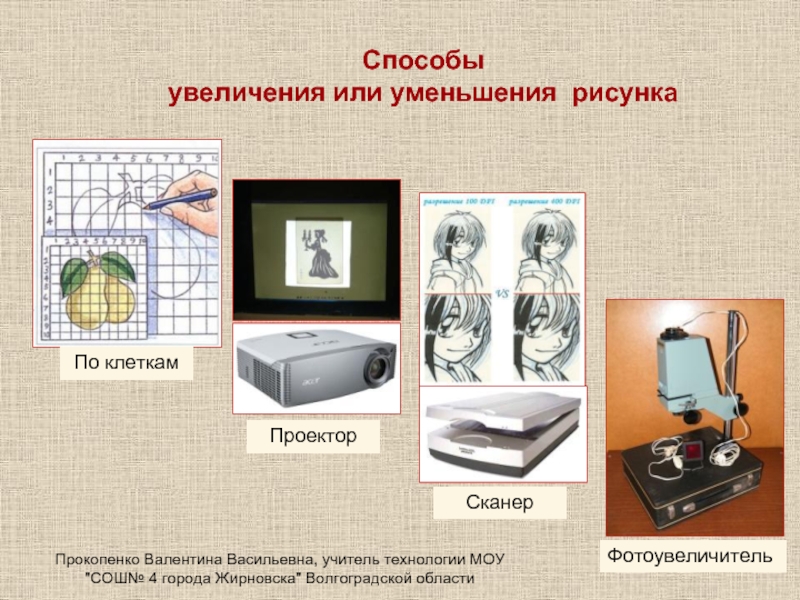 Проектор для увеличения рисунка