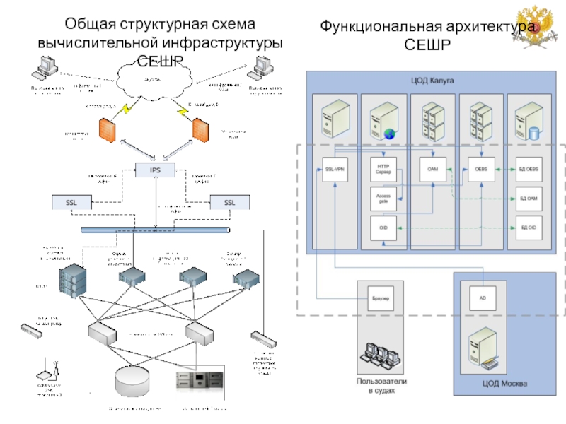 Функциональная схема сети