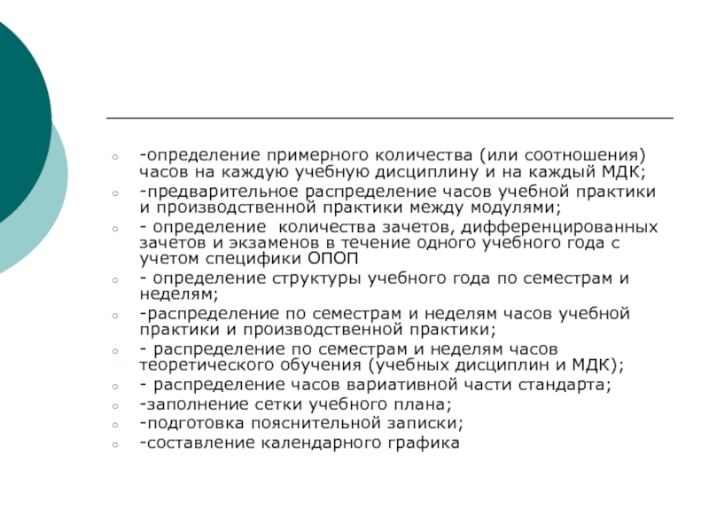 Определите примерную. Основы разработки учебно программной документации. Содержание обучения по учебной дисциплине МДК. Необходимые для определения примерной. Определи приблизитель.