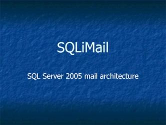 SQLiMail