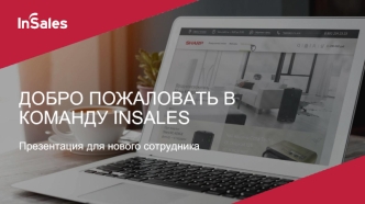 Добро пожаловать в команду INSALES