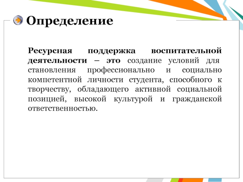 Ресурсы поддержки. Ресурсная поддержка изменениями презентация.