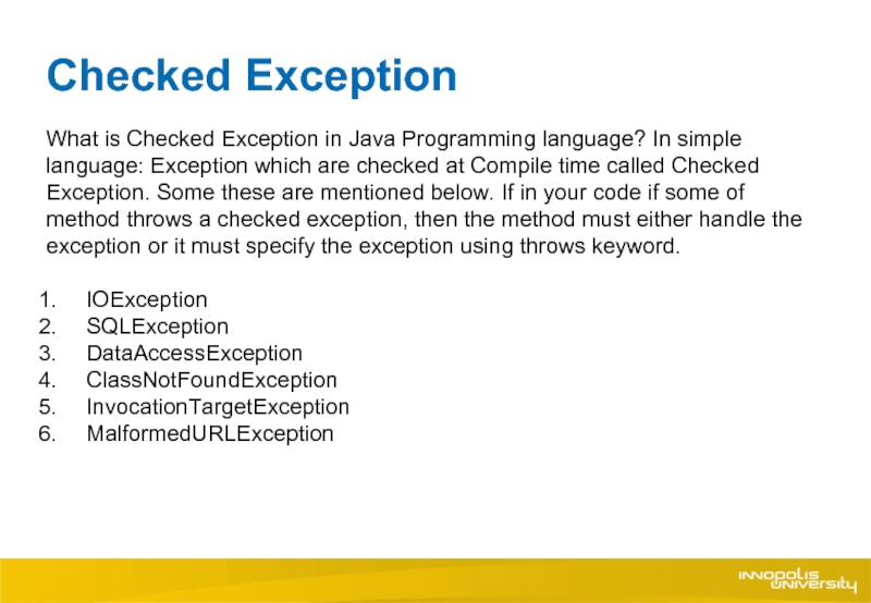 Is checked. Checked exceptions java. Метод some. Исключение check unched. TARGETEXCEPTION.