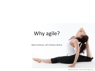 Why agile?