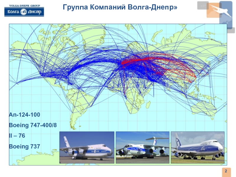 Группа Компаний Волга-Днепр»An-124-100Boeing 747-400/8Il – 76Boeing 737