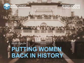 Putting WomenBack in History