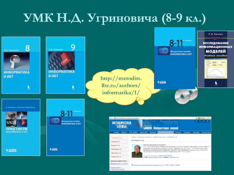 Https bosova ru metodist authors informatika 3. Угринович Операционная система.