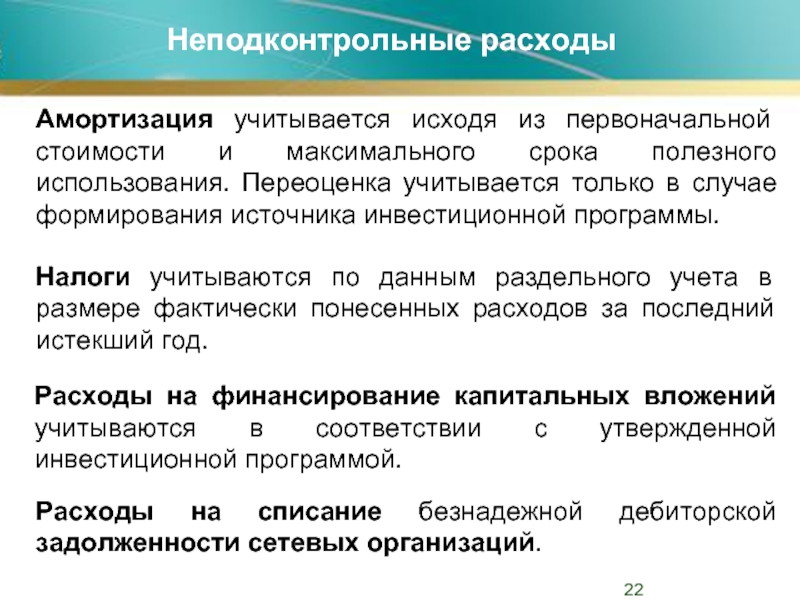 Понесенные расходы