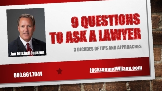 9 Questionsto ask a lawyer