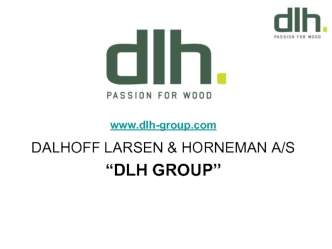 www.dlh-group.com
DALHOFF LARSEN & HORNEMAN A/S
“DLH GROUP”
