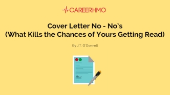 Cover Letter No Nos