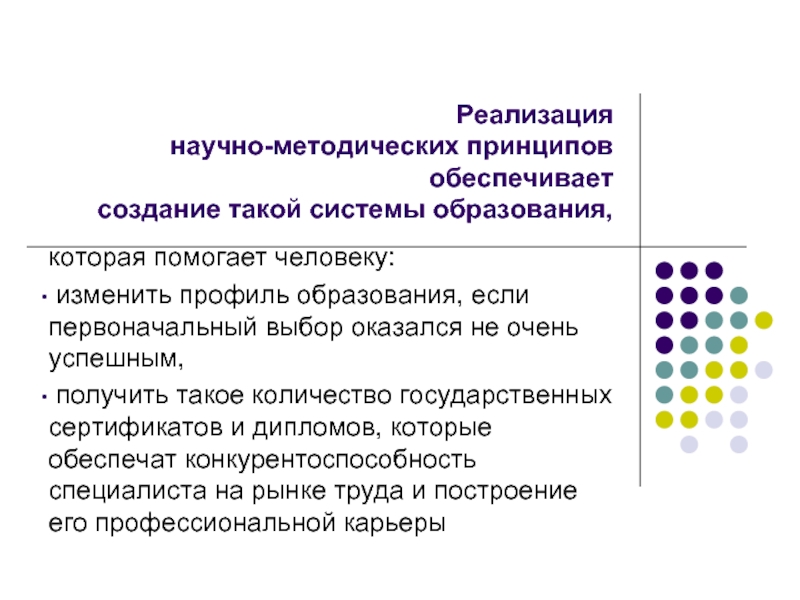 Научно методический принцип