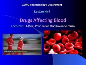 Drugs affecting blood