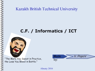 C.F. / Informatics / ICT
