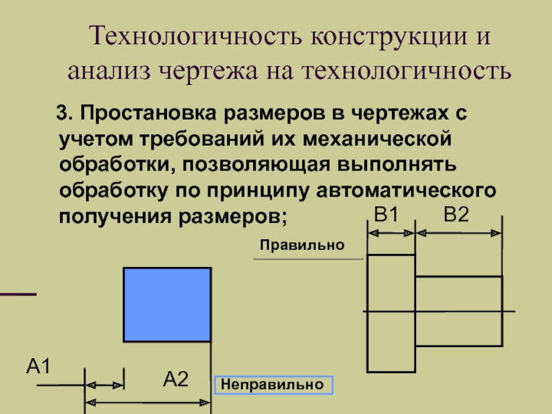 Получение размер. Технологичность простановки размеров на чертежах. Анализ чертежа на технологичность. Технологичность конструкции чертеж. Выполнить анализ чертежа.