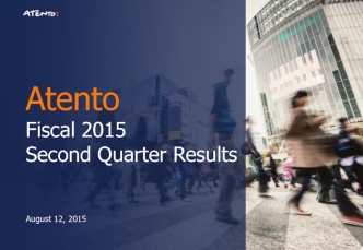 Atento Q2 FY15 Earnings Report