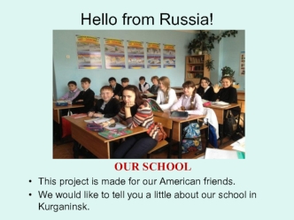 Hello from Russia!