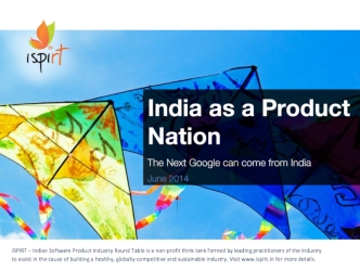 India as a Product Nation