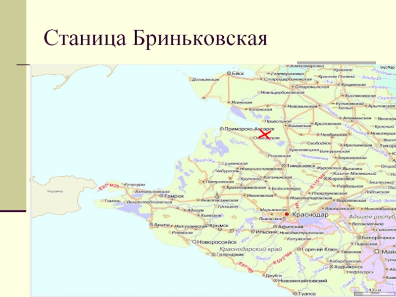 Приморско ахтарск краснодарский карта