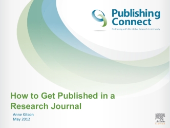 How to Get Published in a Research Journal