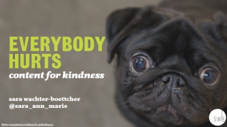 Everybody Hurts: Content for Kindness