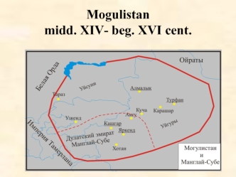Mogulistan and Timur