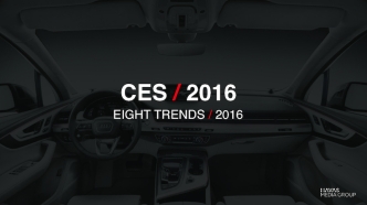 CES 2016: 8 Trends