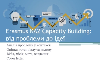 Erasmus KA2 Capacity Building: від проблеми до ідеї