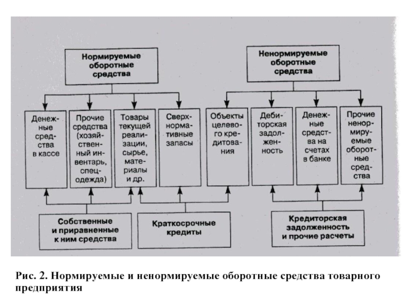 Не нормируются элементы оборотных средств