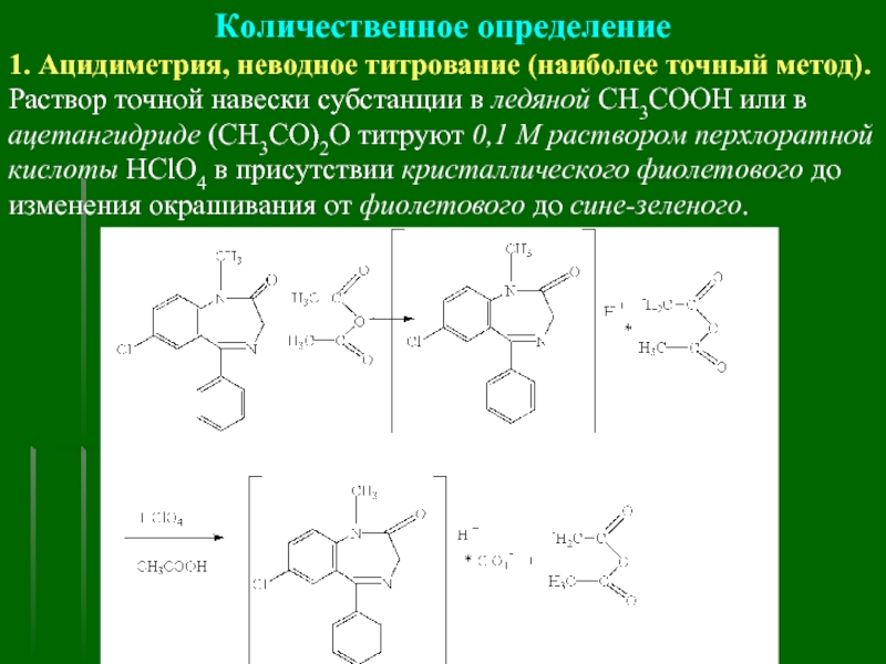 Количественное определение