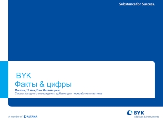 BYK Факты & цифры