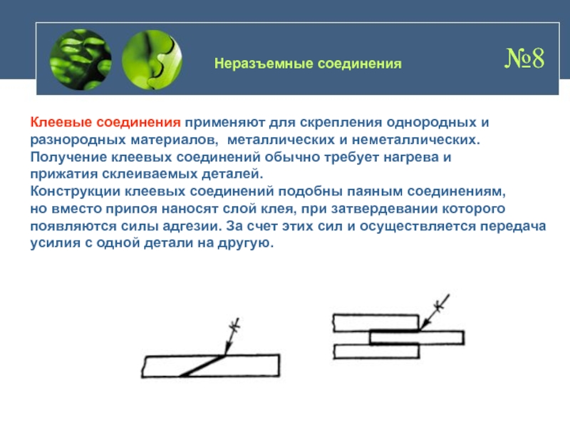 Неразъемные соединения деталей презентация