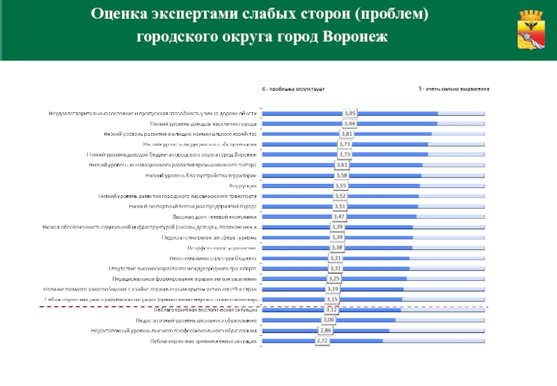 Развитие городского округа. Оценка экспертов. Что такое анализ социально экономического развития города. Социальные проблемы Воронежа. Проблемы развития города Воронежа.