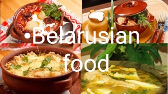 Belarusian food